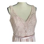 Mori Lee Madeline Gardner Style No 122 Blush Pink Bridesmaid Dress Size 20 Photo 4