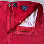 Route 66  Denim High Waist Vintage Shorts Red Size 9 / 10 Photo 3
