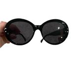 Frye&‎ Co. cat 3 sunglasses black frames semi round women NWT Photo 5