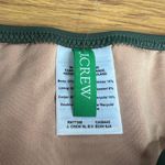 J Crew Heritage 1989 High Leg Bikini Bottom Size L‎ Cool Cypress Green NWT Size L Photo 4