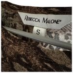 Rebecca Malone  Women’s Leopard Print Women's Top Sz S Photo 5