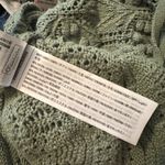 Hollister  tie front crochet top in green Size M Photo 5