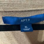 Apt. 9 Kohl’s  Sweater | Crew Neck | Size: XL | Color: Tan / Beige / Brown Photo 6