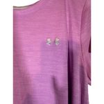 Under Armour  Light Pink Short Sleeve Lightweight Athletic T-Shirt Women Sz L Photo 2