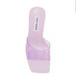 Steve Madden NWOT Elated Slide Sandal In Lilac Lucite Photo 1