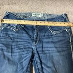 Ariat  REAL Denim Mid Rise Bootcut Jeans Blue Stitching Women Size 32s Photo 5