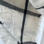 Candie's Candie’s Women’s Confetti Windowpane Plaid Acrylic Knit Triangle Wrap Scarf OS Photo 9