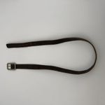 Unbranded Brown Italian Leather Crystal Womens Belt Geometric Boho Size XL USA Photo 3