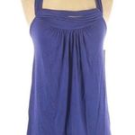 Ella Moss  Blue Top New NWT XS Sleeveless RARE HTF GORGEOUS Photo 0