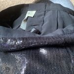 Neiman Marcus  Black Sequins Full Length Evening Occassion Pants S 0 Photo 5