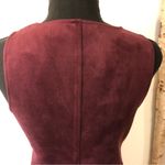 Jack by BB Dakota Haven Faux Suede Zip Front Dress in Dark Fig Photo 8