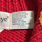 Vintage 1993 The Eagle’s Eye women’s sweater Scottish design pullover some flaws Red Photo 9