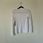 Halogen  Classic White Long Sleeve Tee – NWT sz XS Photo 2