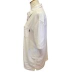 O'Neill Jack O’Neill Collection Coastal Linen Men’s White Button Down Short Sleeve Size Photo 6