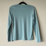 The North Face NWOT  Juniors Medium / Women’s XS Baby Sky Blue Athletic Gym Top Photo 4