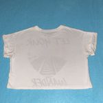 Rebellious One   let your heart wander crop short sleeve top size M Photo 2