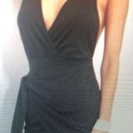 Lucy in the Sky Black Mini Backless Formal Dress Photo 0