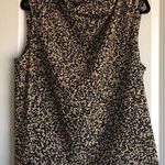 DKNY  Printed Cowl Neck Blouse, Sz Large Photo 0