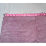 None Sparkle Rhinestone Fringe Pink Denim Mini Skirt.  Women’s Large-High Waisted Photo 3