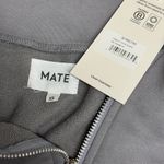 Mate the Label  Organic Fleece Quarter-Zip Sweatshirt Size XS Photo 4