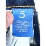 Almost Famous  Floral Embroidered Jean Shorts Cut Off Raw Hem High Rise Sz 5 NWT Photo 7