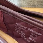 Time And Tru Burgundy‎ Quilted Flats Size 6.5 Brown Photo 7