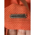 Merrell Open Front Drape Womens Long Sleeve Cardigan Sweater Coral Sz Large Photo 4