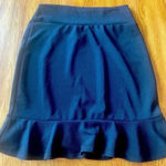 Agnes & Dora Flounce Pencil Skirt Black NWT L 0284 Photo 0