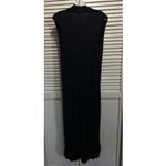 Olivaceous Oliviaceous Black Sleeveless Tank‎ Maxi Dress Size Medium Elastic/Tie Waist Photo 6