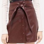 Urban Outfitters UO Maisie Belted Snap Button Mini Skirt Photo 0