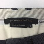 BCBGMAXAZRIA Blue Denim Carla Slim Flare Trouser Size 2 Photo 5