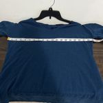 Banana Republic  Sweater Shirt Size Medium Blue Photo 4