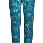 Lands’ end women’s high rise everyday active skinny pants blue teal XS Photo 0