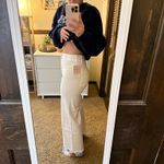 Dress Up  white wide leg jeans Photo 3