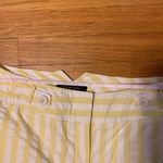 Etcetera  Poplin Striped Kick Flair Capri. Size 4 Photo 7