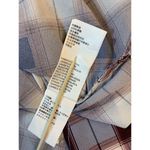 prAna  Oversized Plaid Flint Snap Front Collard Maxi Shirt Dress Outdoorsy Preppy Photo 7