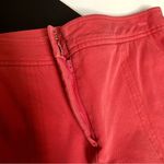 Trina Turk North Beach Front Slit Cropped Pants Coral Salmon Pink Orange sz 6 Photo 7