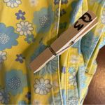 Lilly Pulitzer Vintage  Ankle Length Yellow Blue‎ Floral Print Cuba Libre Size 4 Photo 6