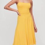 Aritzia Wilfred Free Roseanne Fit And Flare Midi Dress In Black Photo 0