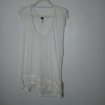 Free People white see through top Photo 1