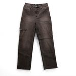 Hollister Women's ULTRAHIGH-RISE DAD JEAN Distressed Black Size 1S Photo 6