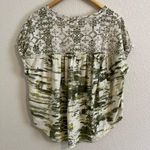 Anthropologie Pilcro Ruched Henley Tee Shirt Oversized Top Photo 6