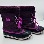 Sorel Purple Women's Warm Winter Waterproof Snow Boots Size US 5 UK 4 Photo 0