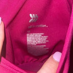 All In Motion Built In Bra Pink Tank Top Photo 8