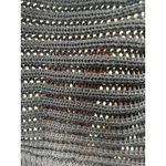 Ruve Women's Black Knitted Sleeveless Plunge Neck Halter Crop Tank Top Size M Size M Photo 2