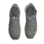 Adidas Originals Gray Marl Tubular Defiant Knit/Suede Marathon Running Sneakers Photo 4