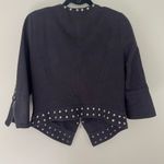 INC Internationmal Concepts studded bolero (missing a stud shown in picture) Black Size L Photo 2