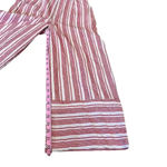 Lulus S Sleeveless Emilia Rae White and Red Striped Ruffle Culotte Jumpsuit Photo 6