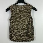 Anthropologie  Eri + Ali Kasi animal print shimmer top size small Photo 5