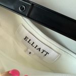 Elliatt ‎ Xara One Shoulder Crepe Asymmetrical Dress White S Photo 4
